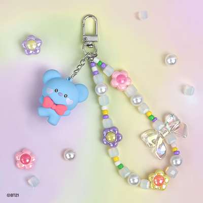 BT21 Beads Strap Keyring [Lovely] - KOYA