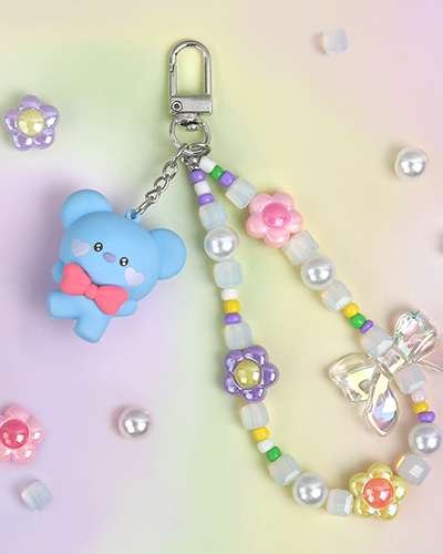 BT21 ビーズストラップキーリング[ラブリー]- コヤ(KOYA)