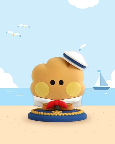 BT21 フィギュア [マリン] - シュキ(SHOOKY)