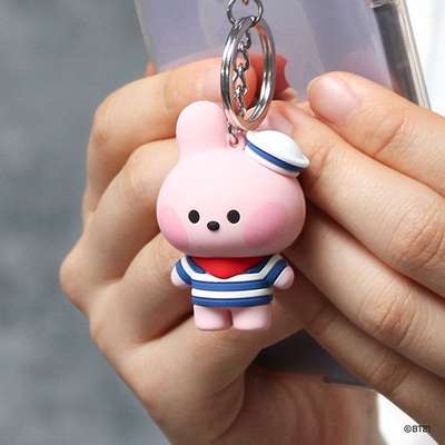 BT21 Figure Keyring [Marine] - COOKY