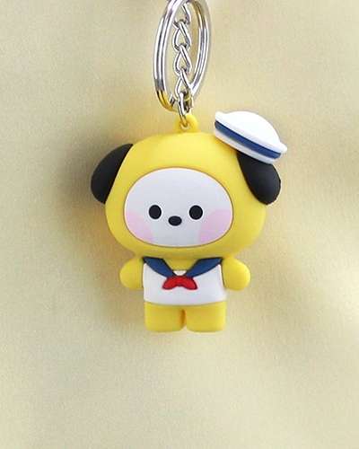 BT21 フィギュアキーリング [マリン] - チミー(CHIMMY)