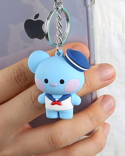 BT21 フィギュアキーリング [マリン] - KOYA