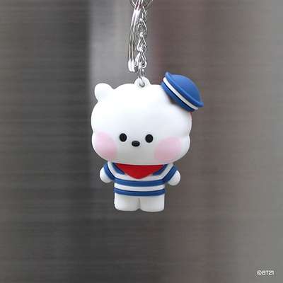 BT21 Figure Keyring [Marine] - RJ