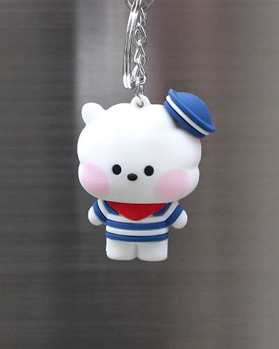BT21 フィギュアキーリング [マリン] - RJ