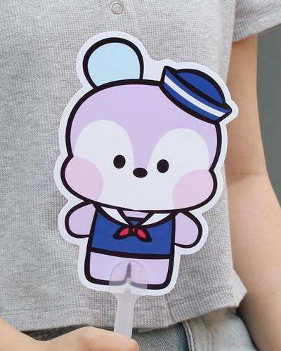 BT21 うちわ [マリン] - マング(MANG)