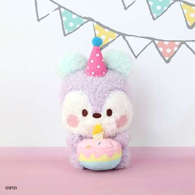 BT21 Plush Keyring [Happy Time] - MANG