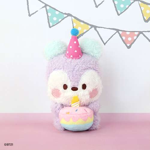 BT21 Plush Keyring [Happy Time] - MANG