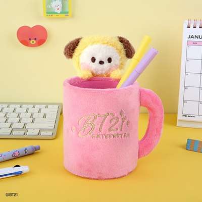 BT21 minini Plush Pen Holder - CHIMMY