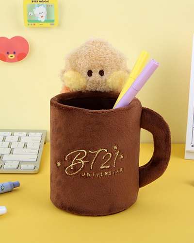 BT21 minini ぬいぐるみペンスタンド - シュキ(SHOOKY)