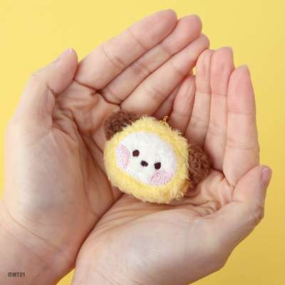BT21 minini Plush Keyring [Face] - CHIMMY