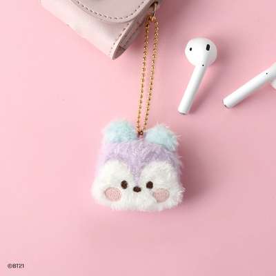 BT21 minini Plush Keyring [Face] - MANG