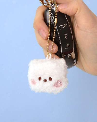 BT21 minini ぬいぐるみキーリング [フェイス] - RJ