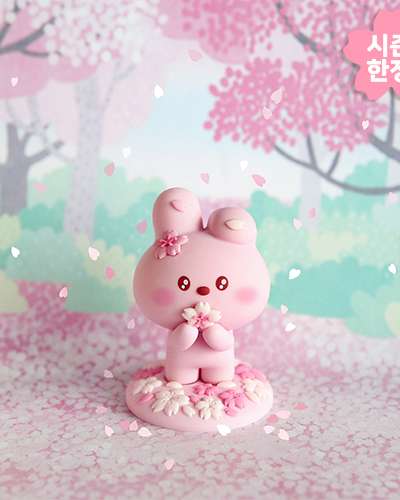 BT21 フィギュア [チェリーブロッサム] - クッキー(COOKY)