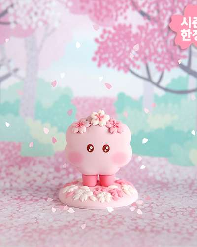 BT21 フィギュア【チェリーブロッサム】- シューキ(SHOOKY)