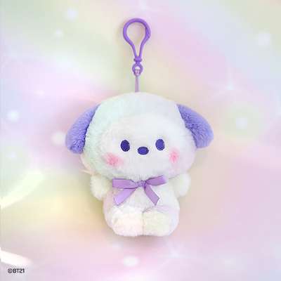 BT21 minini Plush Keyring [Rainbow] - CHIMMY