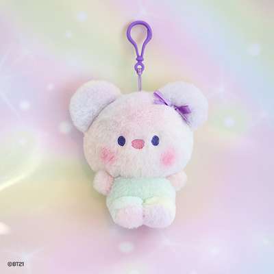 BT21 minini Plush Keyring [Rainbow] - KOYA
