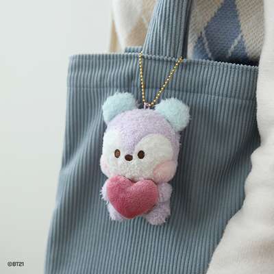 BT21 minini Plush Keyring [Heart] - MANG