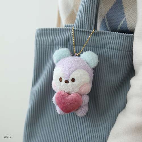 BT21 minini Plush Keyring [Heart] - MANG