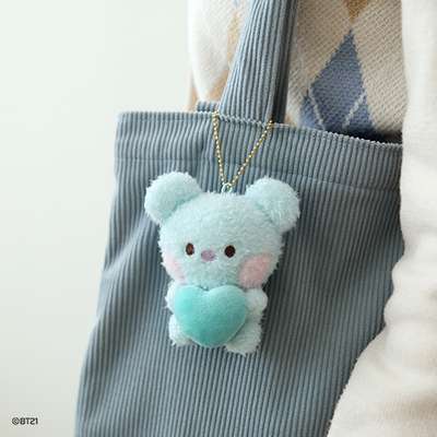 BT21 minini Plush Keyring [Heart] - KOYA