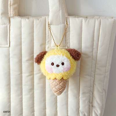 BT21 minini Plush Keyring [Ice Cream] - CHIMMY