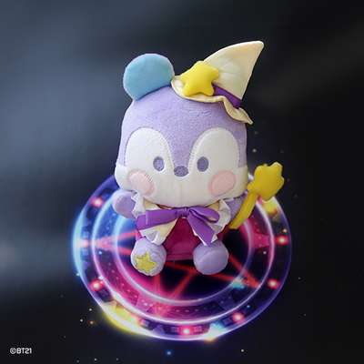 BT21 minini Doll Keyring [Wizard] - Mang