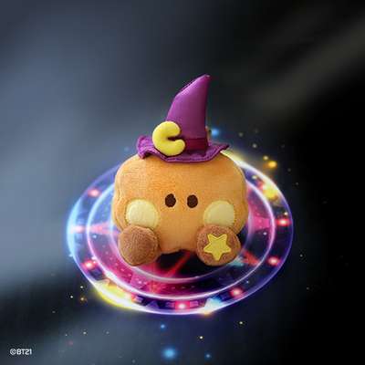 BT21 minini Doll Keyring [Wizard] - SHOOKY
