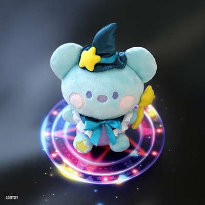 BT21 minini Plush Keyring [Wizard] - KOYA