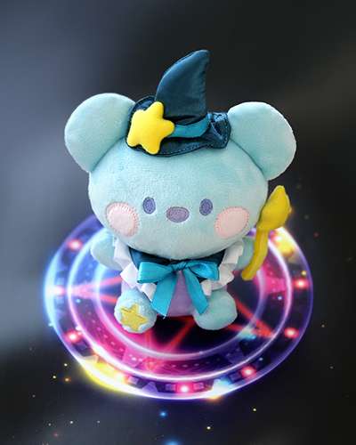 BT21 minini ぬいぐるみキーリング [魔法使い] - コヤ(KOYA)