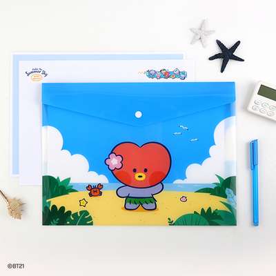 BT21 minini PP File Pocket [Vacation] - TATA