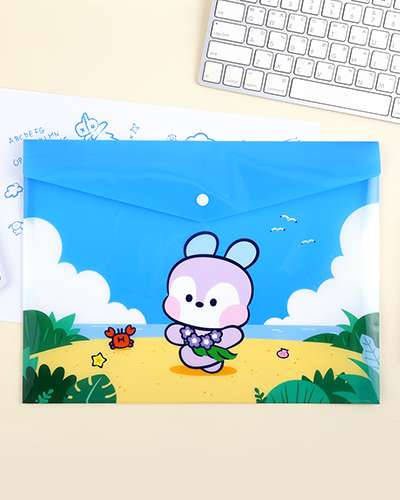BT21 minini PPファイルポケット[バカンス] - マン(MANG)