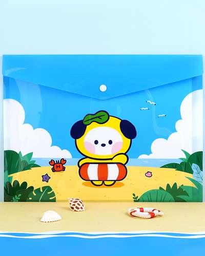 BT21 minini PP ファイルポケット[バカンス] - チミ(CHIMMY)