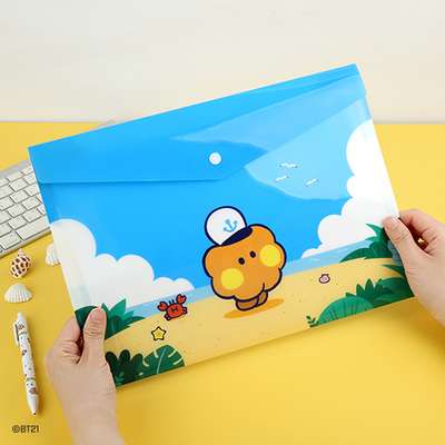 BT21 minini PP File Pocket [Vacance] - Shooky