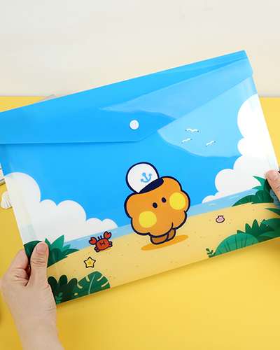 BT21 minini PP ファイルポケット[バカンス] - シュキ(SHOOKY)