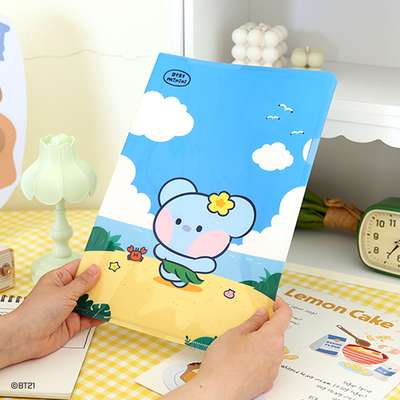BT21 minini L-Shaped Holder [Vacation] - KOYA