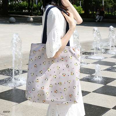 BT21 minini Pattern Eco Bag - Chimmy