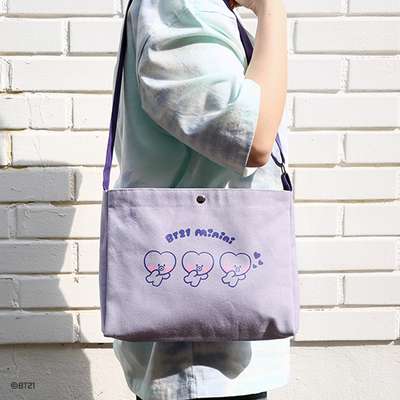 BT21 minini Canvas Crossbody Bag - TATA