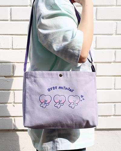 BT21 minini キャンバス クロスバッグ- TATA
