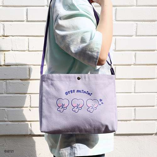 BT21 minini Canvas Crossbody Bag - TATA