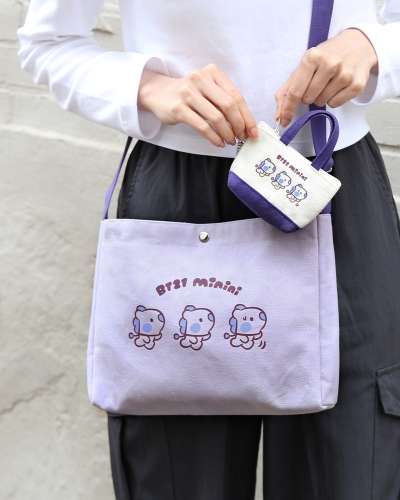BT21 minini キャンバス クロスバッグ- マング(MANG)