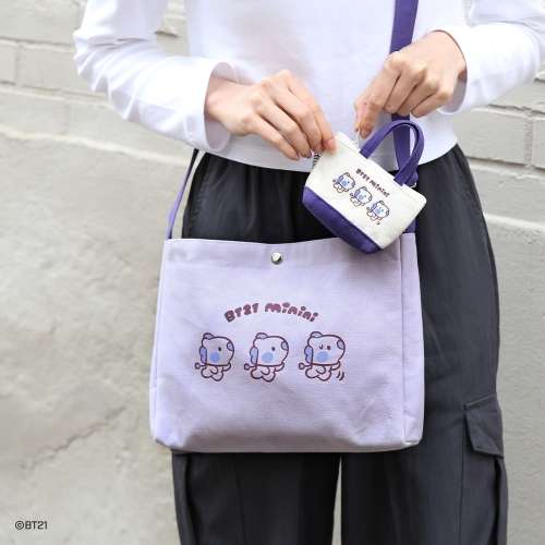 BT21 minini Canvas Crossbody Bag - MANG Edition