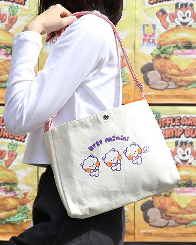 BT21 minini キャンバス クロスバッグ- RJ