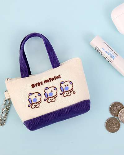 BT21 minini キャンバス ミニポーチ - マング(MANG)
