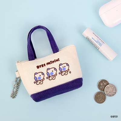 BT21 minini Canvas Mini Pouch - MANG