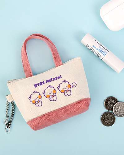 BT21 minini キャンバス ミニポーチ- RJ
