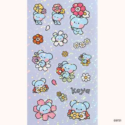 BT21 Hologram Sticker [Happy Flower] - KOYA