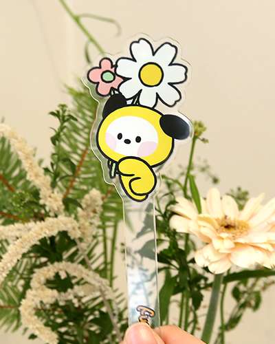 BT21 フォトプロップ [ハッピーフラワー]- チミ(CHIMMY)