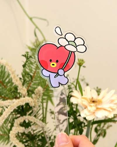 BT21 フォトプロップ [ハッピーフラワー]- タタ(TATA)