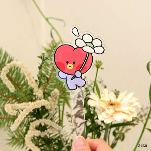 BT21 Photo Prop [Happy Flower] - TATA