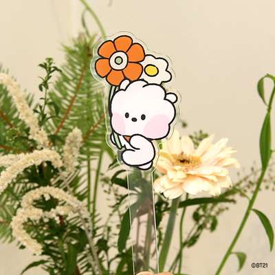 BT21 Photo Prop [Happy Flower] - RJ Edition