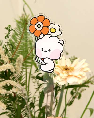 BT21 フォトプロップ [ハッピーフラワー]- アールジェイ(RJ)